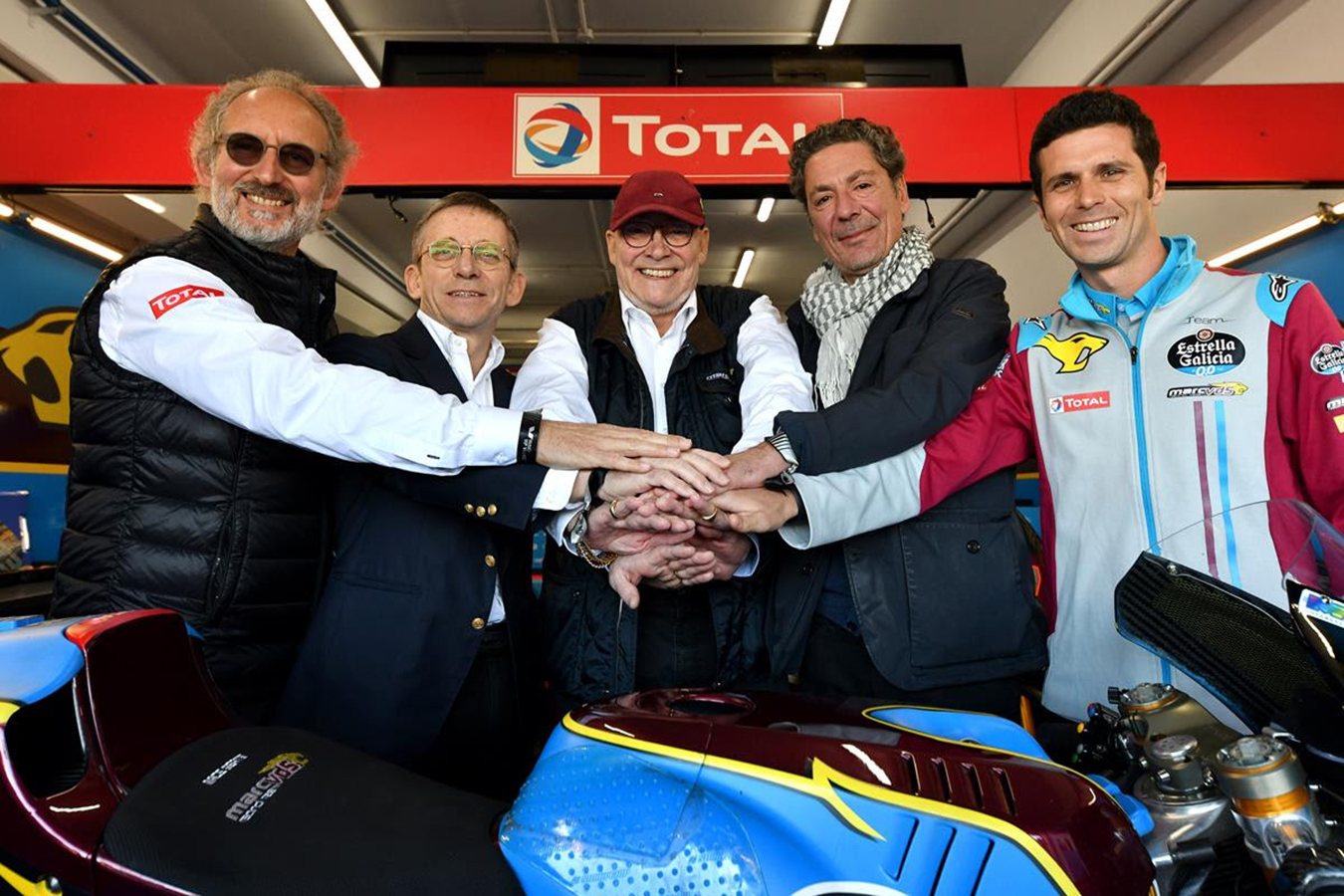 Team Estrella Galicia 0,0 Marc VDS agrees new two-year partnership with Total
