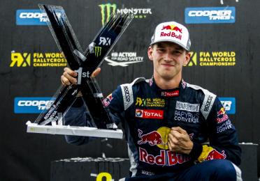 INCREDIBLE TURNAROUND GIVES TIMMY HANSEN WORLD RX LEAD IN LATVIA
